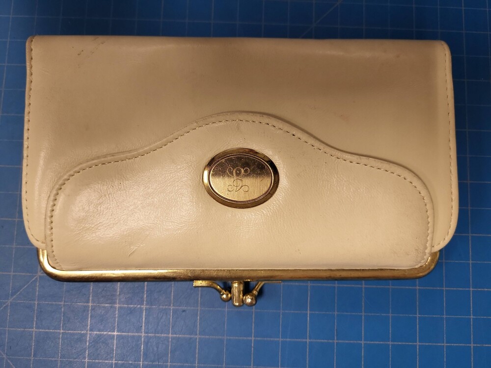Ambassador Design Wallet 1986 Vintage Clutch Style Organizer Checkbook Holder